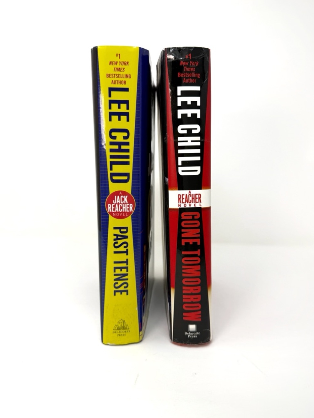 Lee Child Jack Reacher Lot 2 Books HC Past Tense Gone Tomorrow Thriller